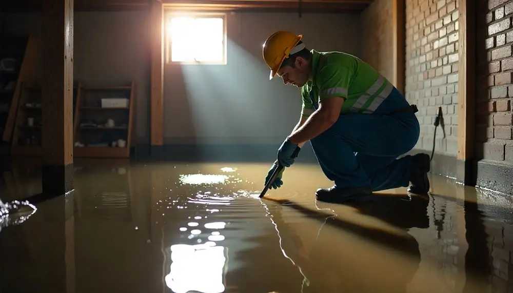 Professional water damage restoration services in Crandall, TX
